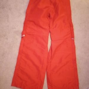 EUC Kik Girl size 7 juniors 30 inch waist red raver parachute phat pants